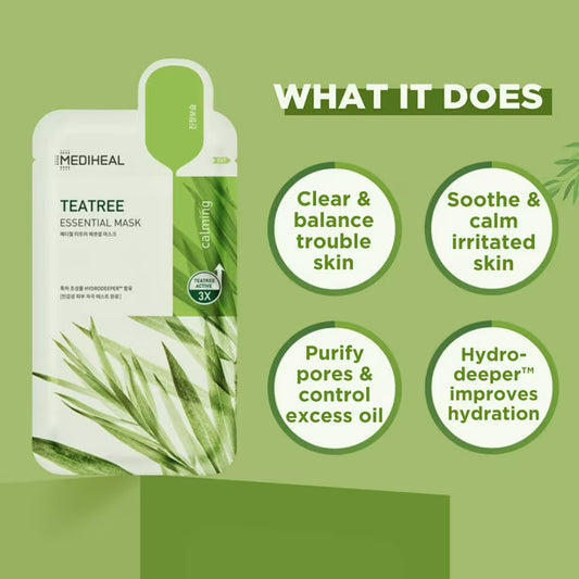 MEDIHEAL Teatree Essential Mask 24g