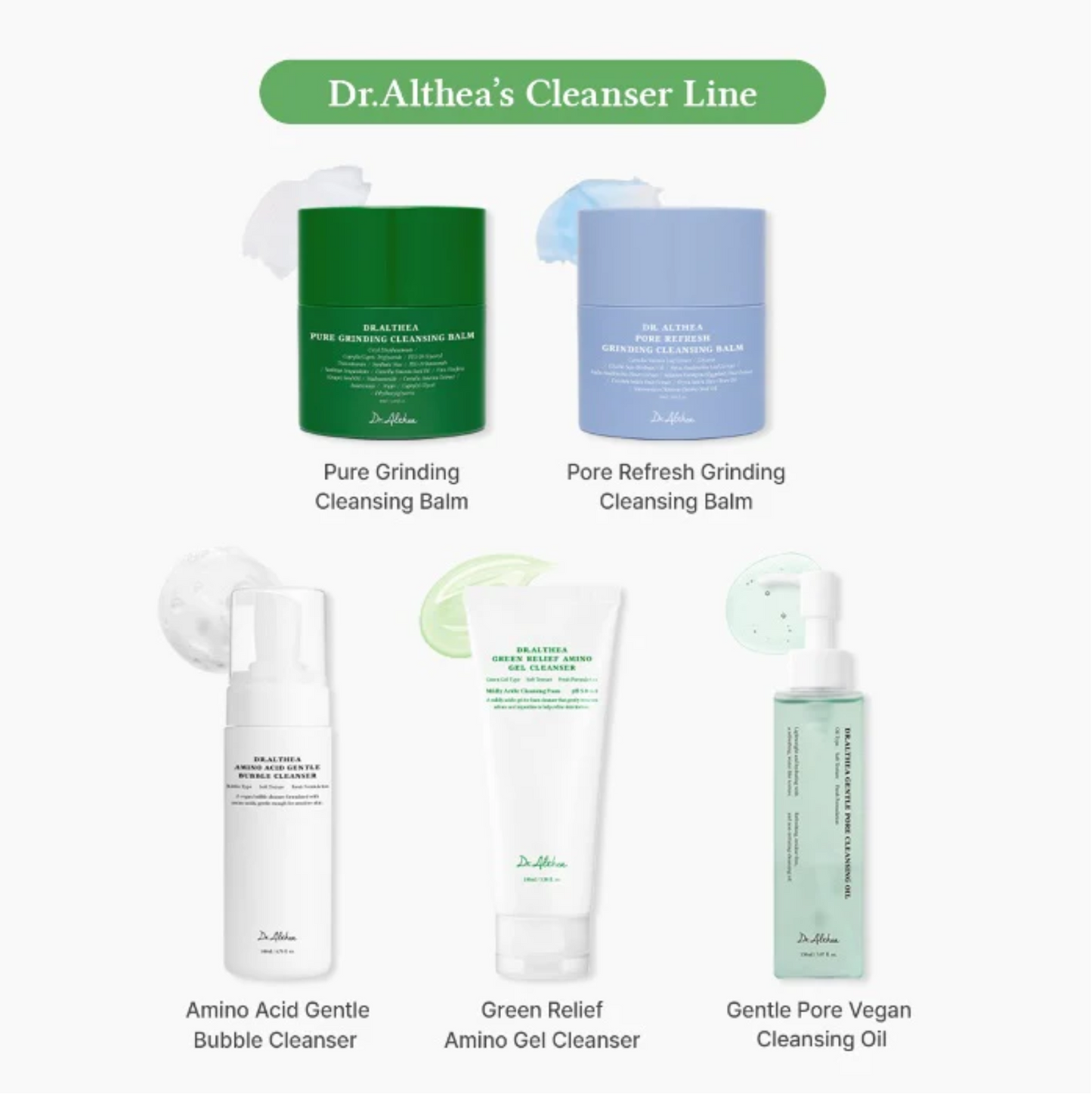 Dr.Althea Amino Acid Gentle Bubble Cleanser 140ml
