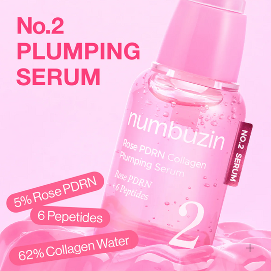 numbuzin No.2 Rose PDRN Collagen 2X Plumping Serum 30ml