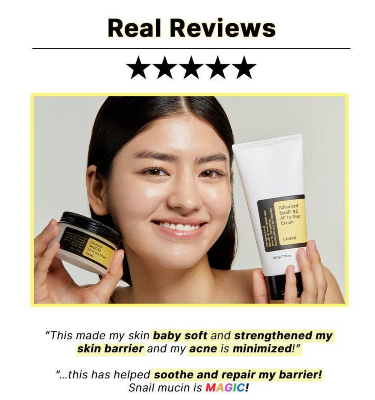COSRX Advanced Snail 92 All In One Cream 100g