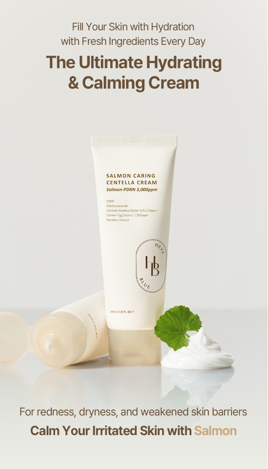 HEVEBLUE Salmon Caring Centella Cream 100ml