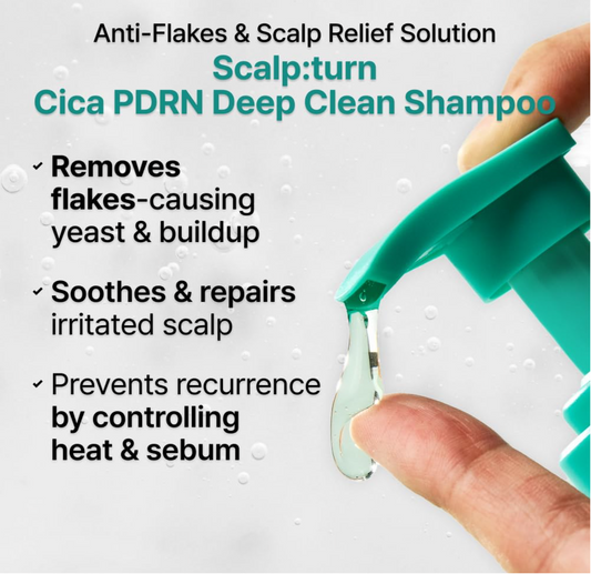 Lilyeve Scalp Turn Cica PDRN Deep Clean Shampoo 500ml