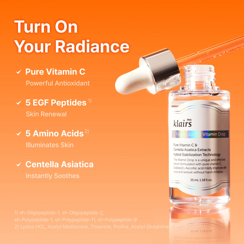 Dear, Klairs Freshly Juiced Vitamin Drop 35ml