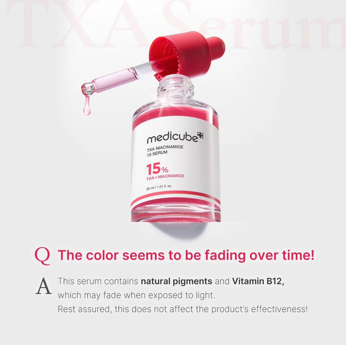 medicube TXA Niacinamide 15 Serum 30ml