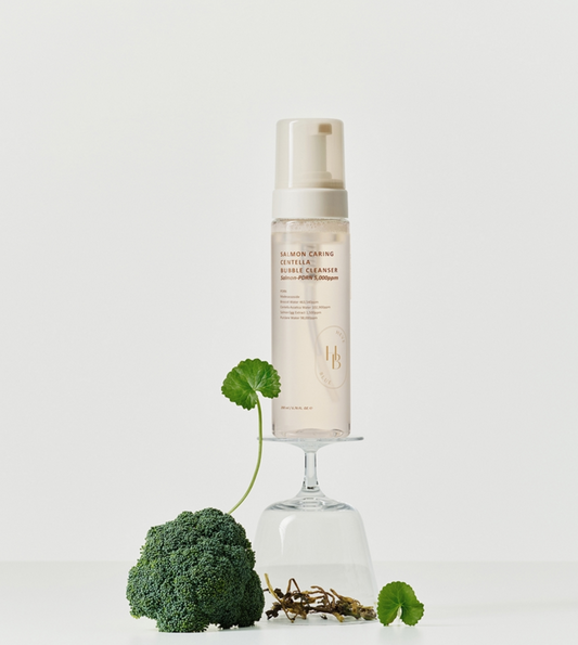 HEVEBLUE Salmon Caring Centella Bubble Cleanser 200ml