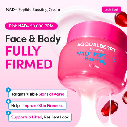 EQQUALBERRY NAD+ Peptide Boosting Cream 50ml