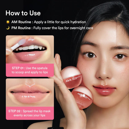 Abib PDRN Collagen Lip Mask Glazed Jelly VGLE Studios