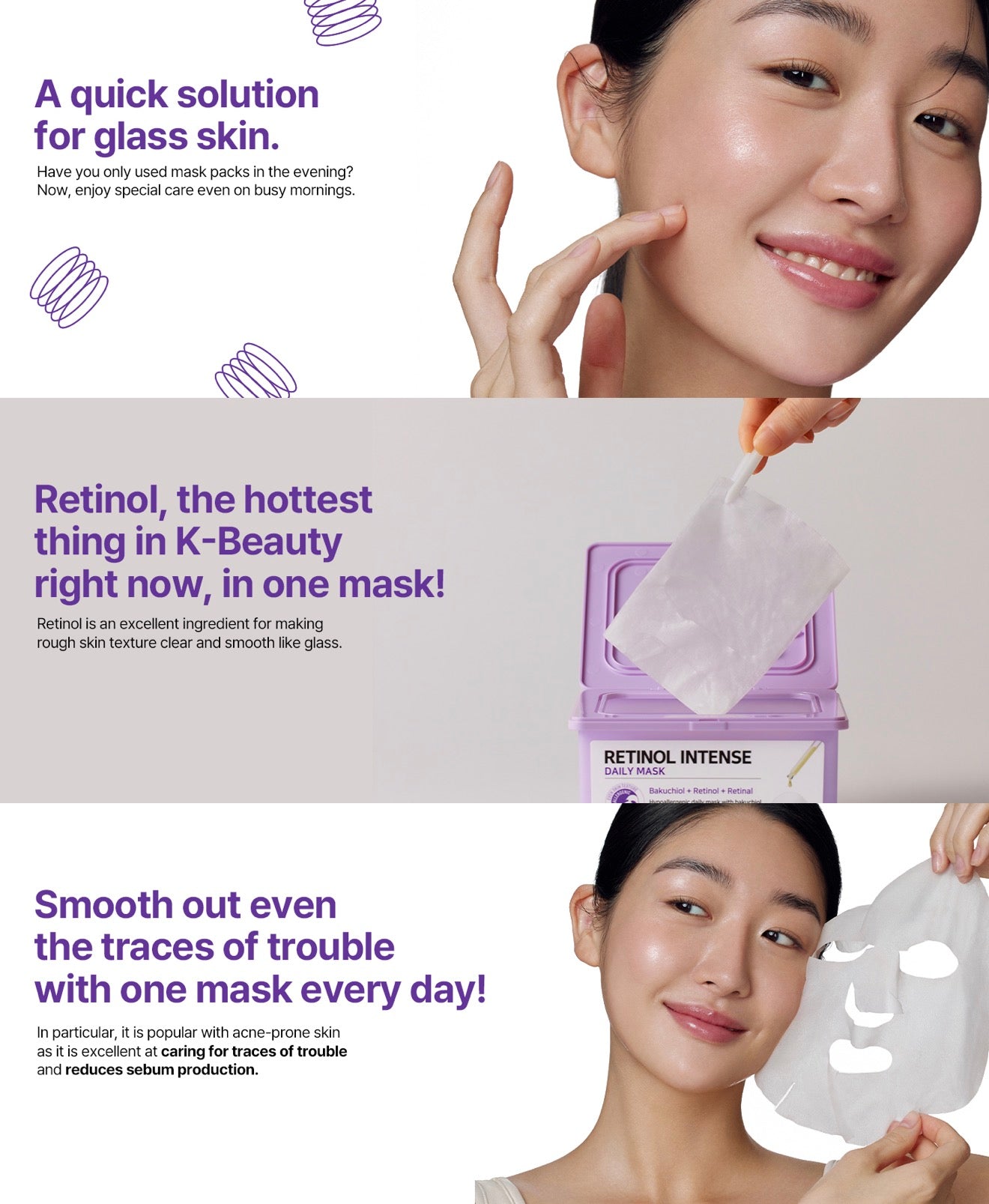 SOME BY MI Retinol Intense Daily Mask 30pcs