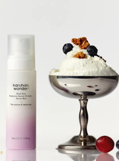 Haruharu Wonder Black Rice Probiotics Barrier 2% NAD+ Serum Mist 80ml
