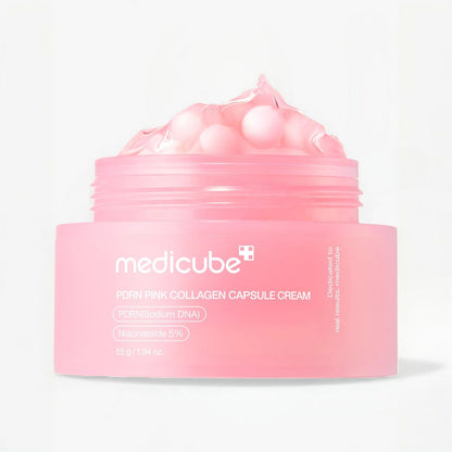 MEDICUBE Pdrn Pink Collagen Capsule Cream 55g MEDICUBE