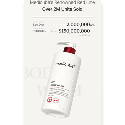 medicube Red Acne Body Wash 2.0 400g medicube