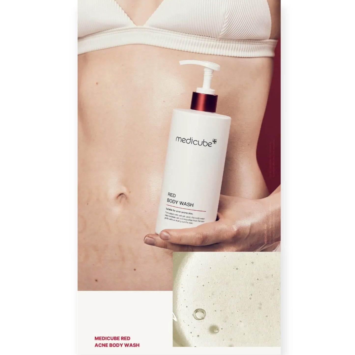 medicube Red Acne Body Wash 2.0 400g medicube
