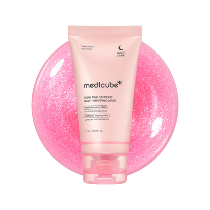 medicube PDRN Pink Caffeine Night Wrapping Mask 75ml