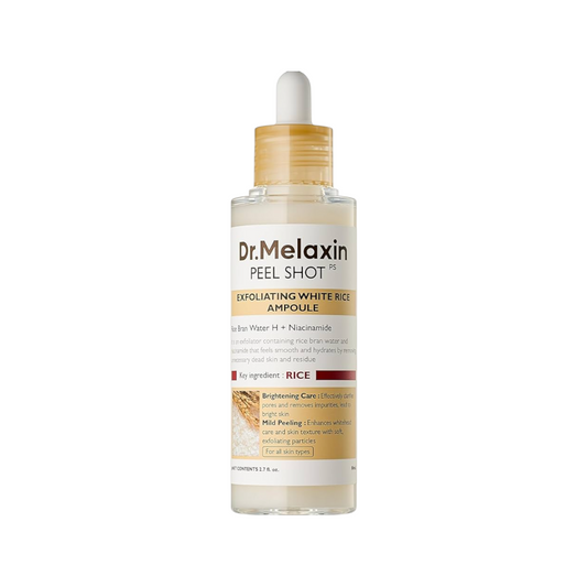 Dr.Melaxin Peel Shot Exfoliant White Rice Ampoule 80ml