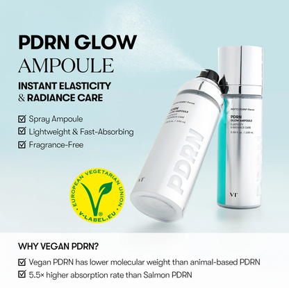 VT Cosmetics PDRN Reedle Glow Ampoule 100ml