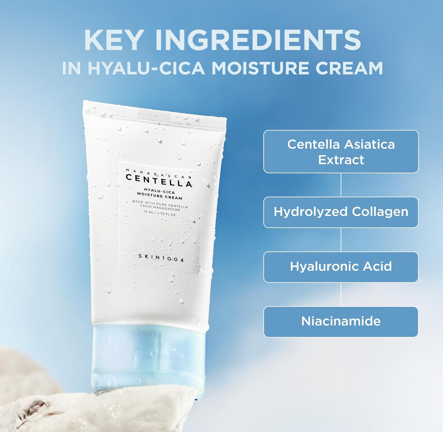 SKIN1004 Hyalu Cica Moisture Cream 75ml