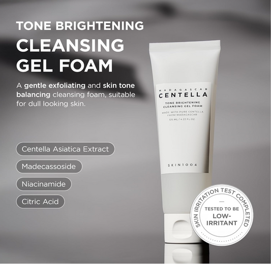 SKIN1004 Tone Brightening Cleansing Gel Foam 125ml