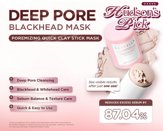 SKIN1004 Madagascar Centella Poremizing Quick Clay Stick Mask 27g