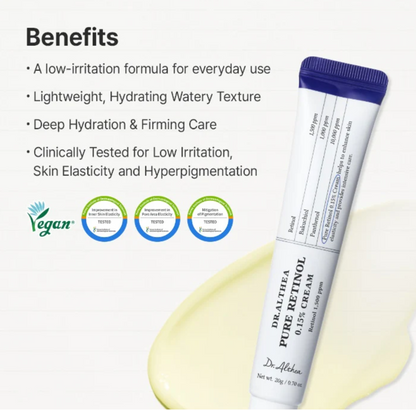 Dr.Althea Pure Retinol 0.15% Cream 20g