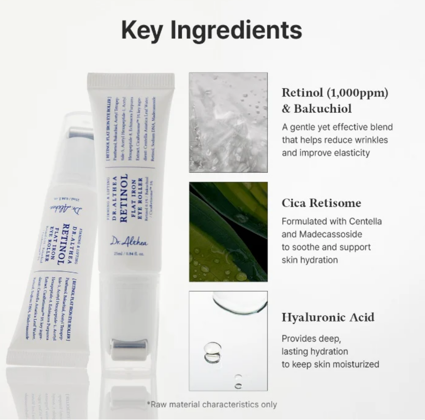 Dr. Althea Retinol Flat Iron Eye Roller 25ml