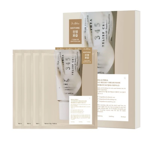 Dr.Althea 345 Relief Face Mask 4pc