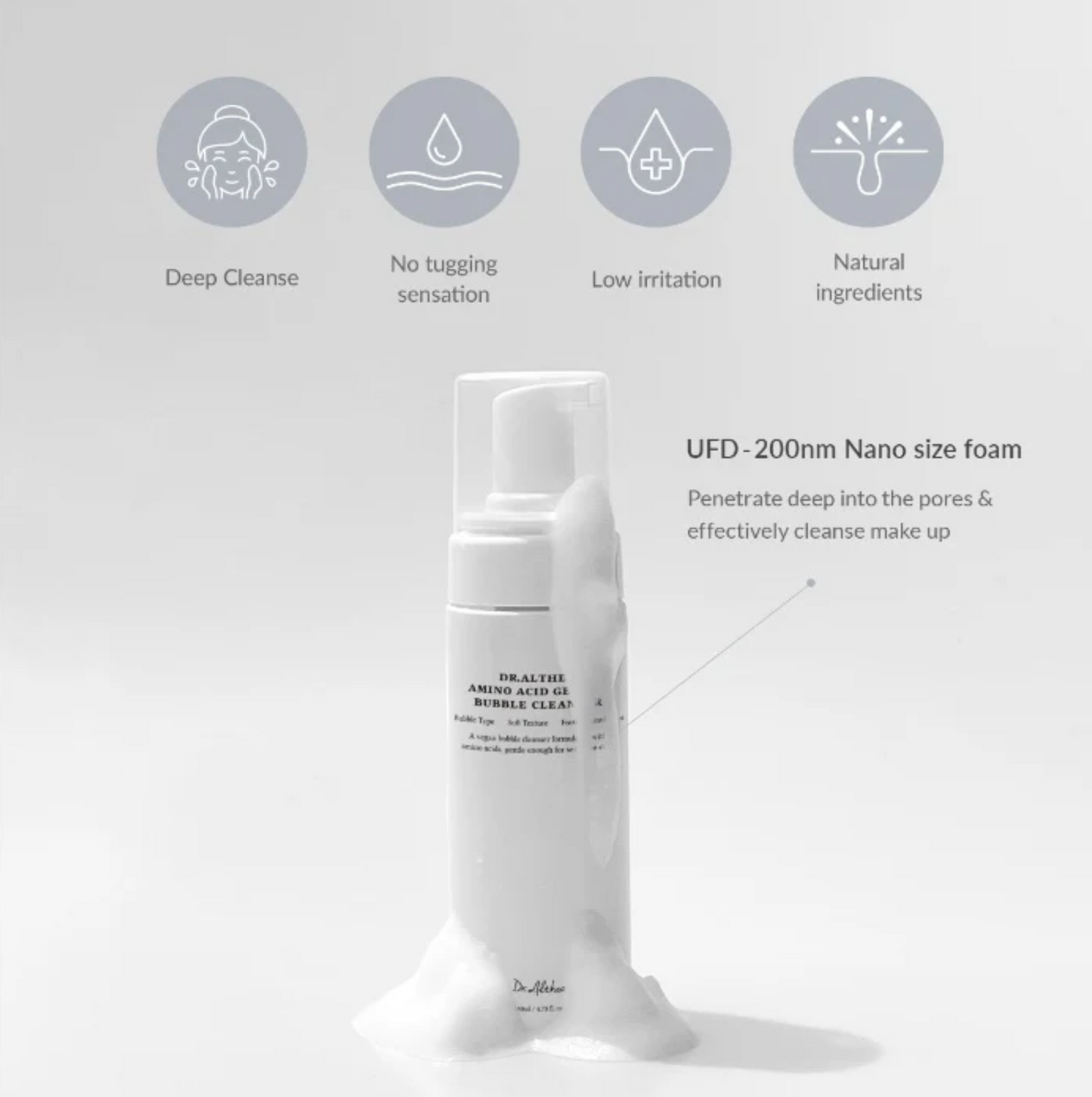 Dr.Althea Amino Acid Gentle Bubble Cleanser 140ml