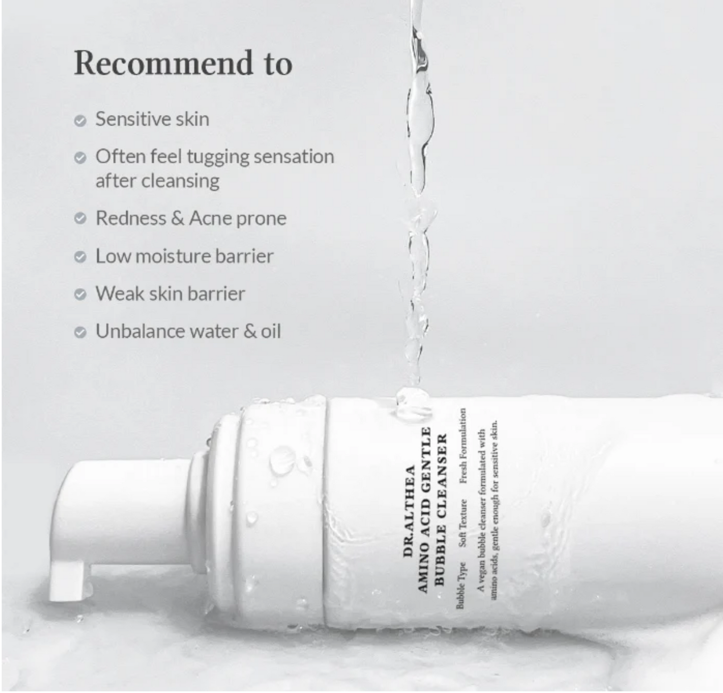 Dr.Althea Amino Acid Gentle Bubble Cleanser 140ml