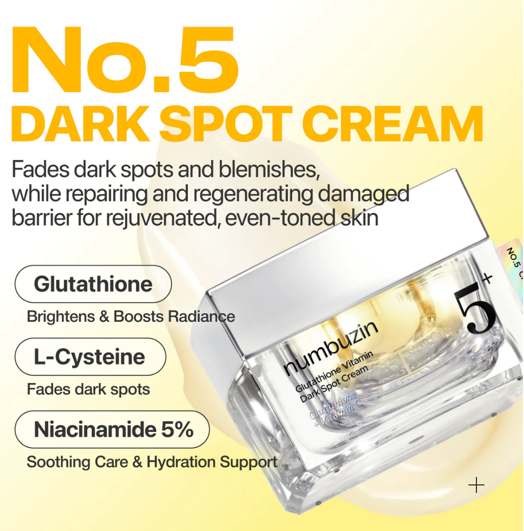 numbuzin No.5 Vitamin Glutathione Dark Spot Laser Cream 50ml
