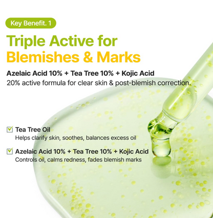 Purito Azelaic Acid 10 Kojic Tea Tree Sérum 30ml