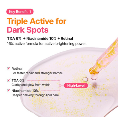 Sérum Rétinal Purito TXA 6 Niacinamide 10 30ml