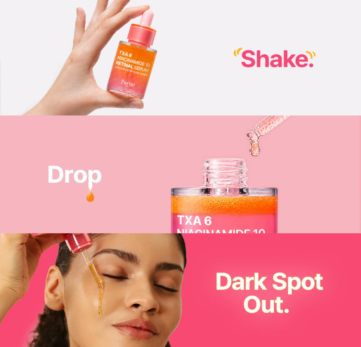 Sérum Rétinal Purito TXA 6 Niacinamide 10 30ml