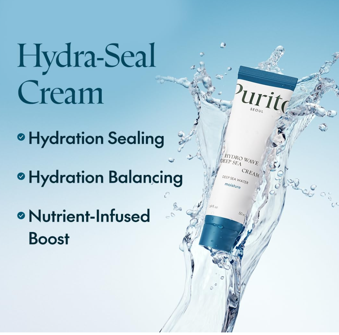 Purito Hydro Wave Crème Marine Profonde 50ml