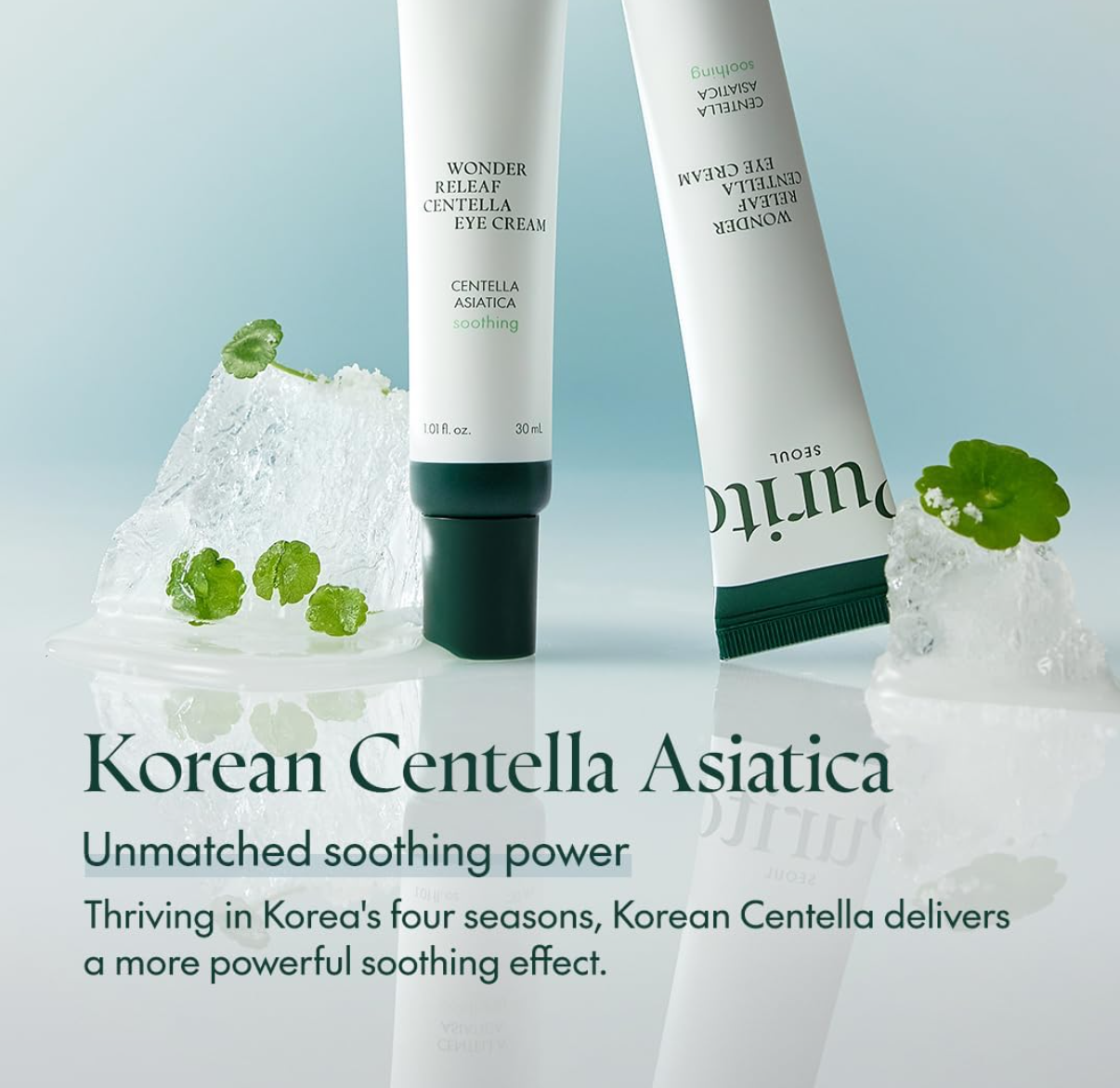 Purito Wonder Releaf Centella Crème Contour des Yeux Sans Parfum 30ml