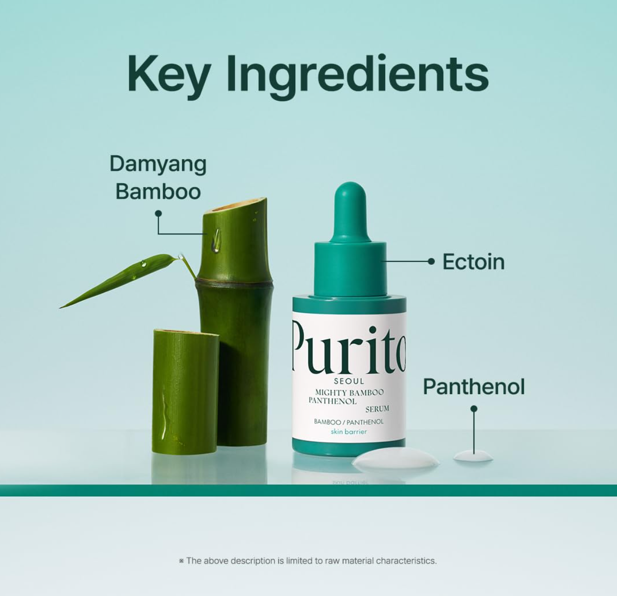 Purito Mighty Bamboo Panthénol Sérum 30ml