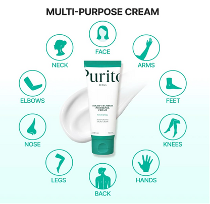 Crème au Panthénol Purito Mighty Bamboo 100 ml