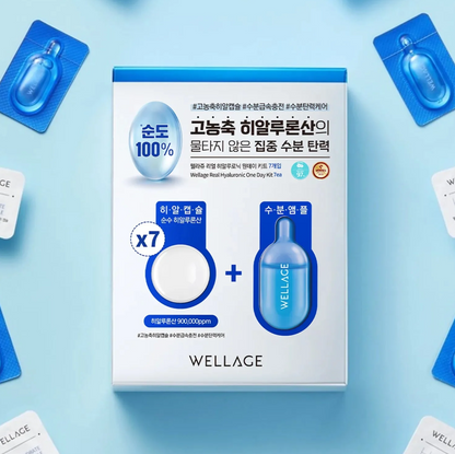 WELLAGE Real Hyaluronic One Day Kit (7 sets)