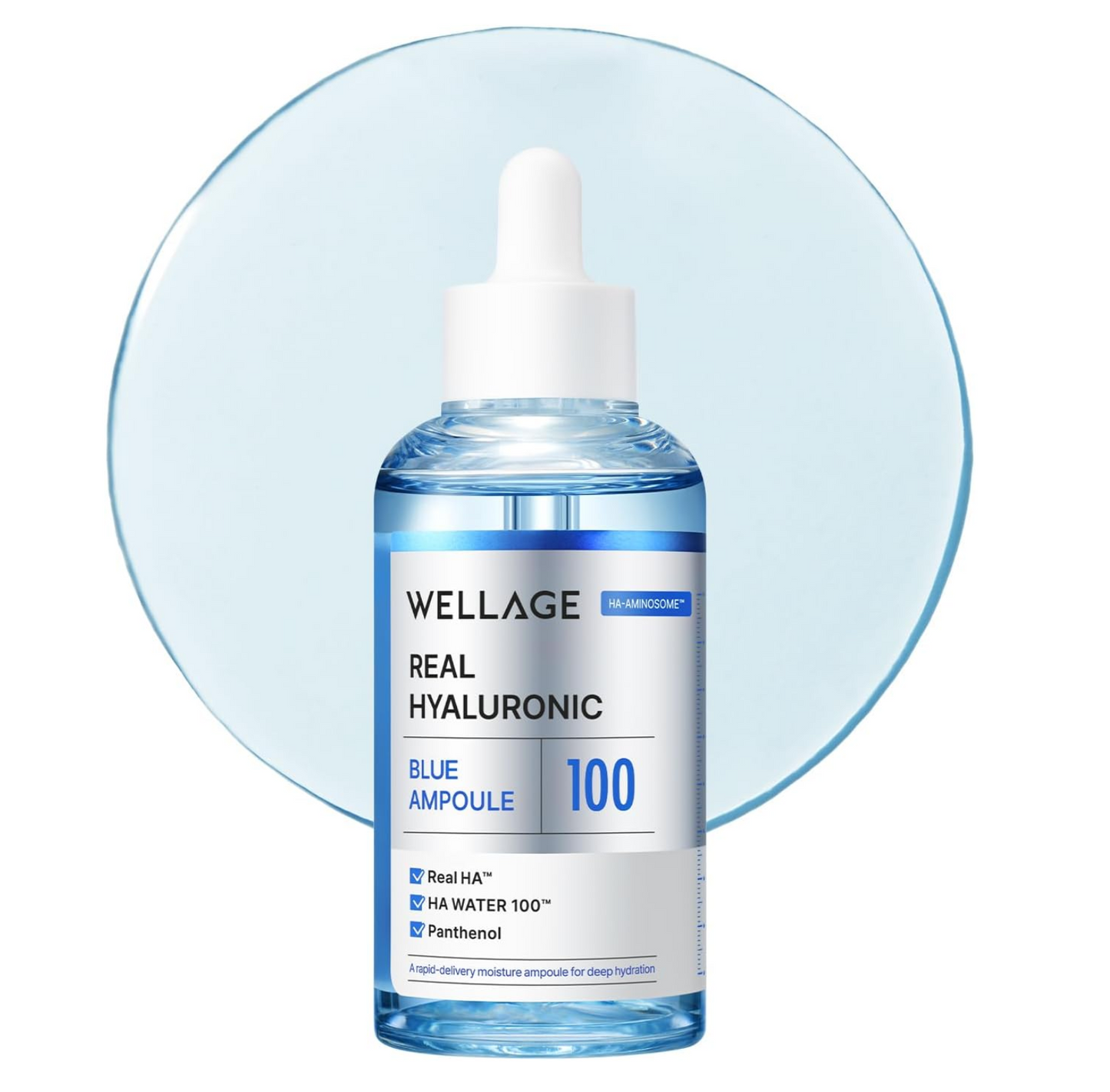 WELLAGE Real Hyaluronic Blue 100 Ampoule 60ml