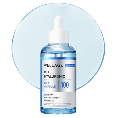 WELLAGE Real Hyaluronic Blue 100 Ampoule 60ml