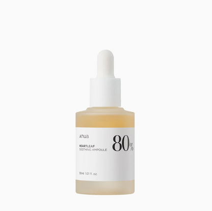 Anua HEARTLEAF 80% MOISTURE SOOTHING AMPOULE 30ml