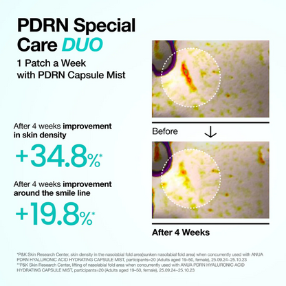 Anua PDRN Collagen Melting Patch For Glass Skin 4ea