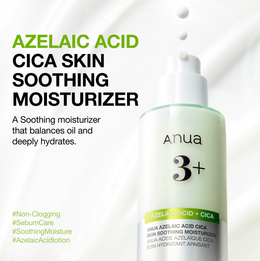 Anua Azelaic Acid CICA Skin Soothing Moisturizer 100ml
