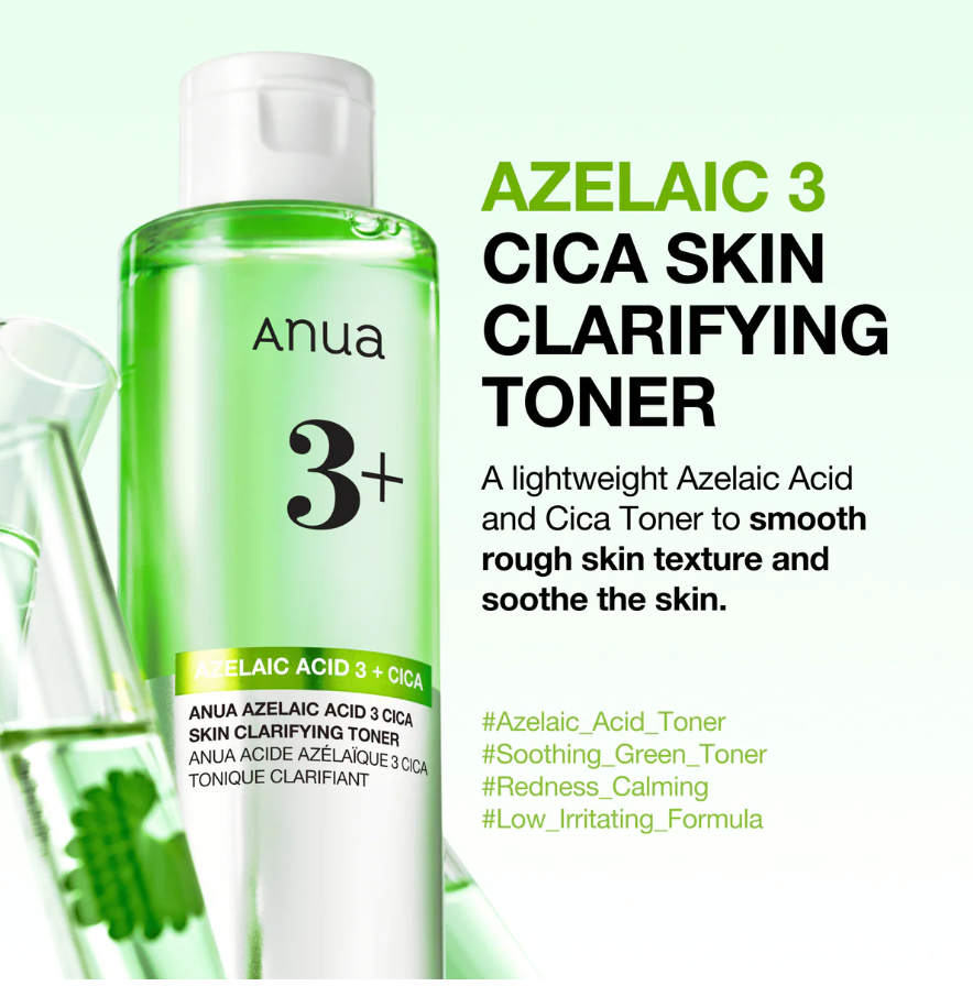 Anua Azelaic 3 CICA Skin Clarifying Toner