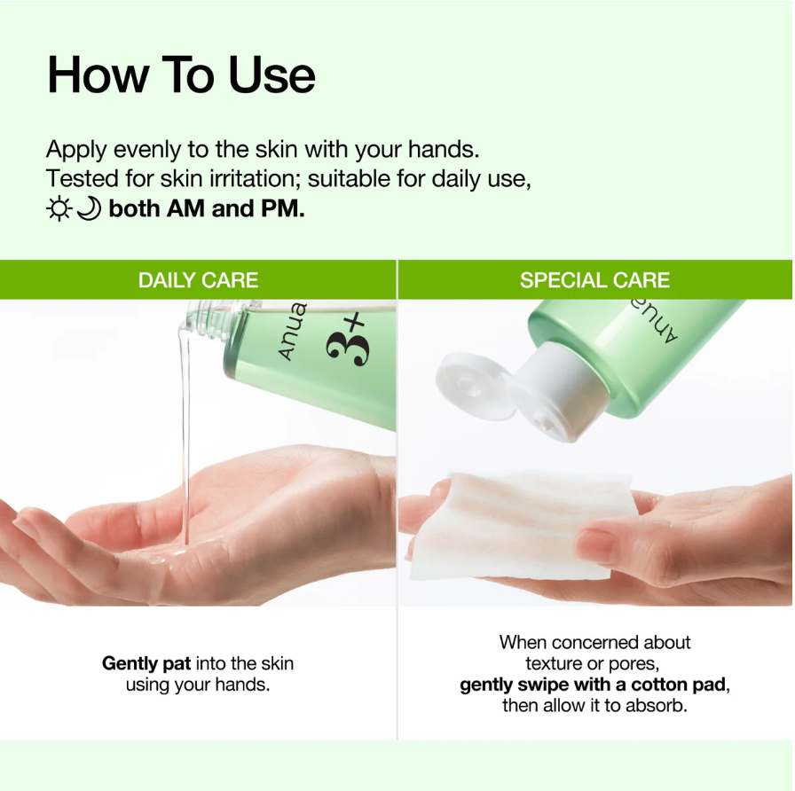 Anua Azelaic 3 CICA Skin Clarifying Toner