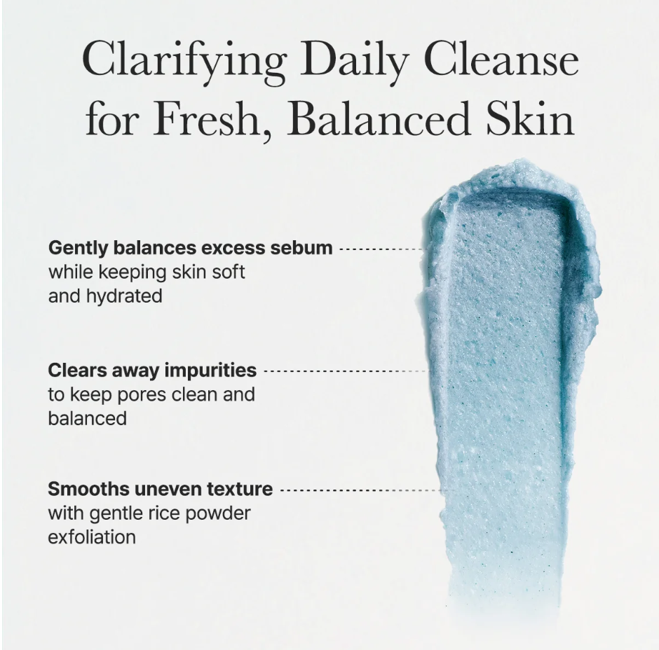 Arencia Fresh Blue Hyssop Rice Mochi Cleanser 120g