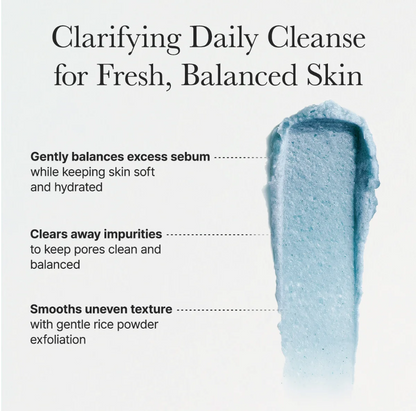 Arencia Fresh Blue Hyssop Rice Mochi Cleanser 120g