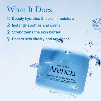 Sérum Hydratant Intense Arencia Deep Water Surge 30 50g