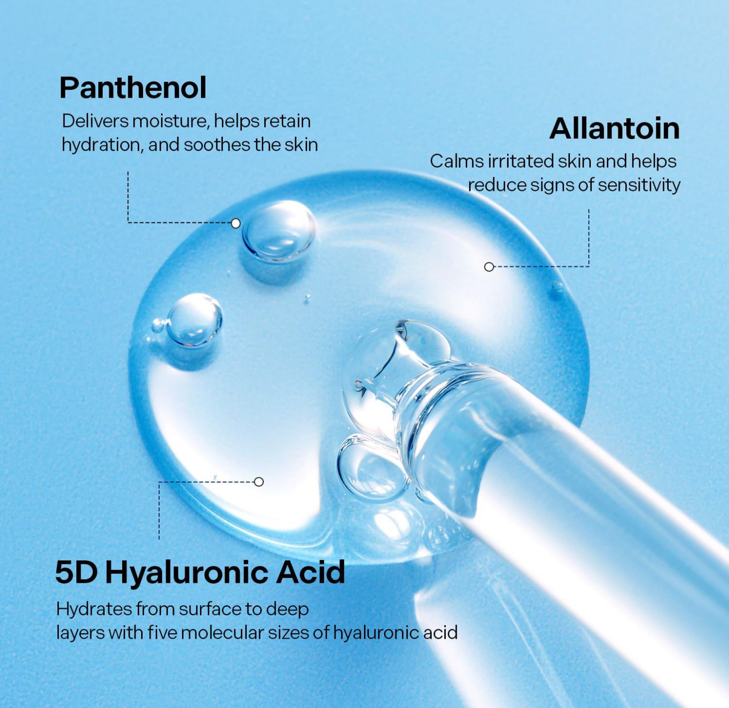 Sérum Torriden Dive-In à l'acide hyaluronique de faible poids moléculaire 50ml
