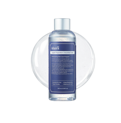 Dear, Klairs Supple Preparation Unscented Toner 180ml