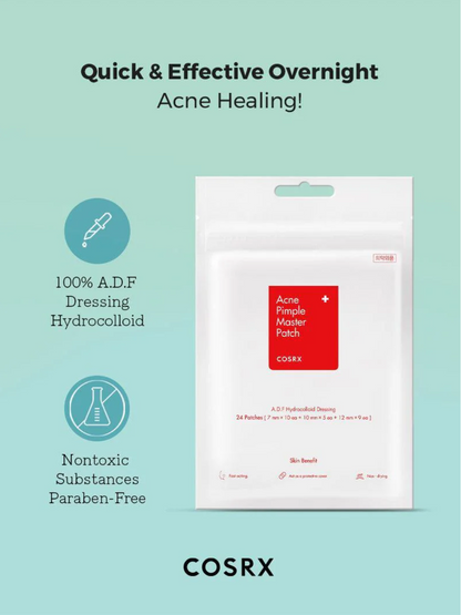 COSRX Patch bouton acné maître 24 pcs