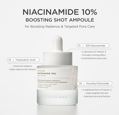 SKIN1004 Niacinamide 10 Boosting Shot Ampoule 30ml